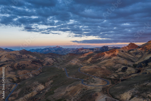 Atardecer montaña