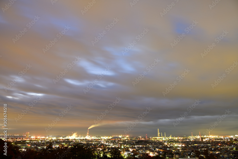 Obraz premium 工場夜景