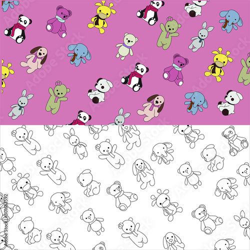 doll patterns,  winter dolls,  cute backgrounds wallpaper