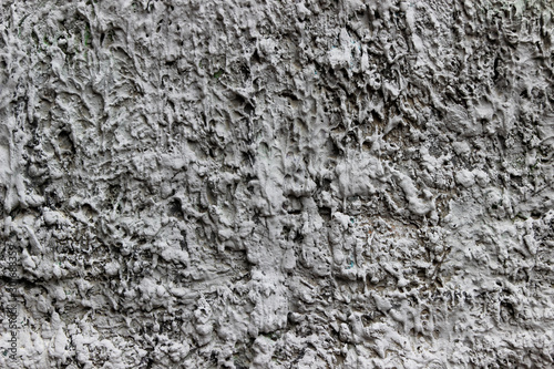 Texture of a plasterwork used as an exterior coating on a building