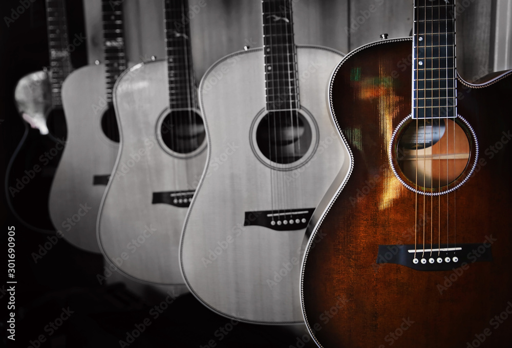 Fototapeta premium acoustic guitar