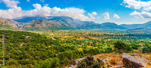 Fotografie Lassithi plateau on the island of Crete in Greece