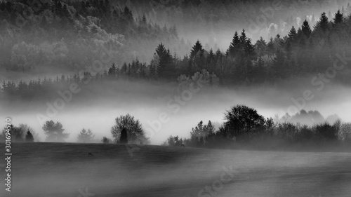 Fall landscape in Polana re...