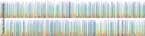 Colorful Number  pi  Data Visualisation Art Computational Generative illustration