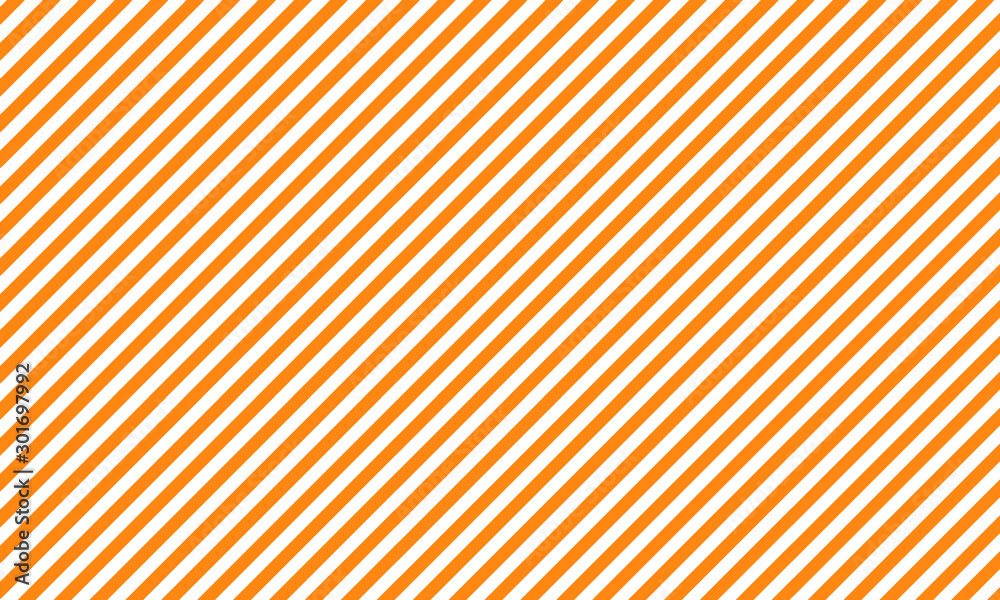 Vector Orange diagonal lines pattern design illustration for printing on paper, wallpaper, covers, textiles, fabrics, for decoration, decoupage, and other.