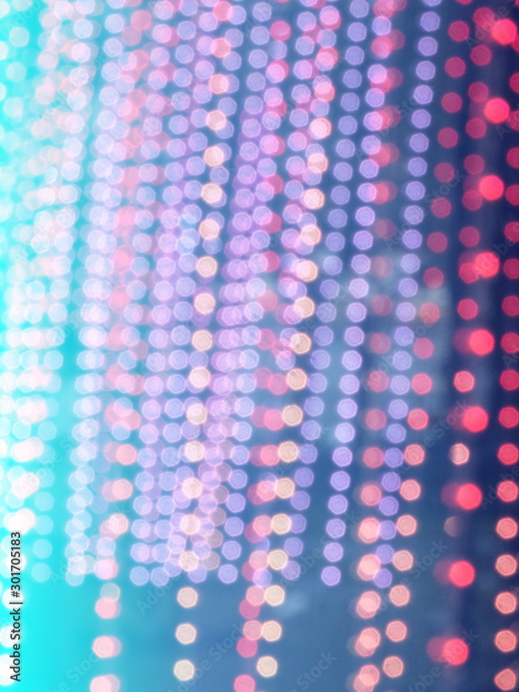 Beautiful bokeh abstract light backgrounds