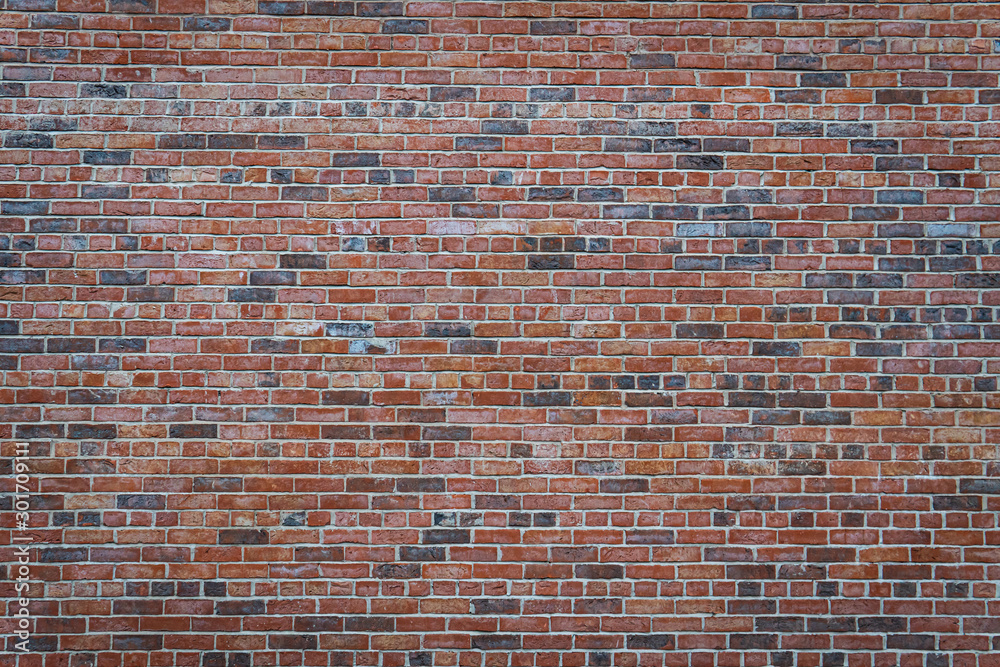 Naklejka premium Wreck and old brick wall as background image.