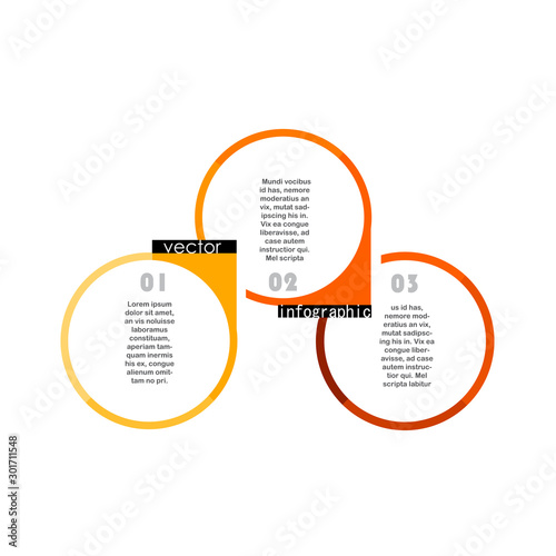 Abstract infographics template. Vector illustration