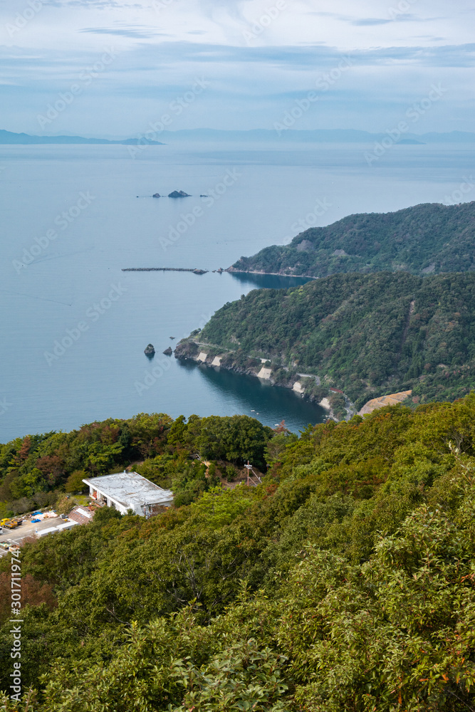 福井県 三方五湖の風景