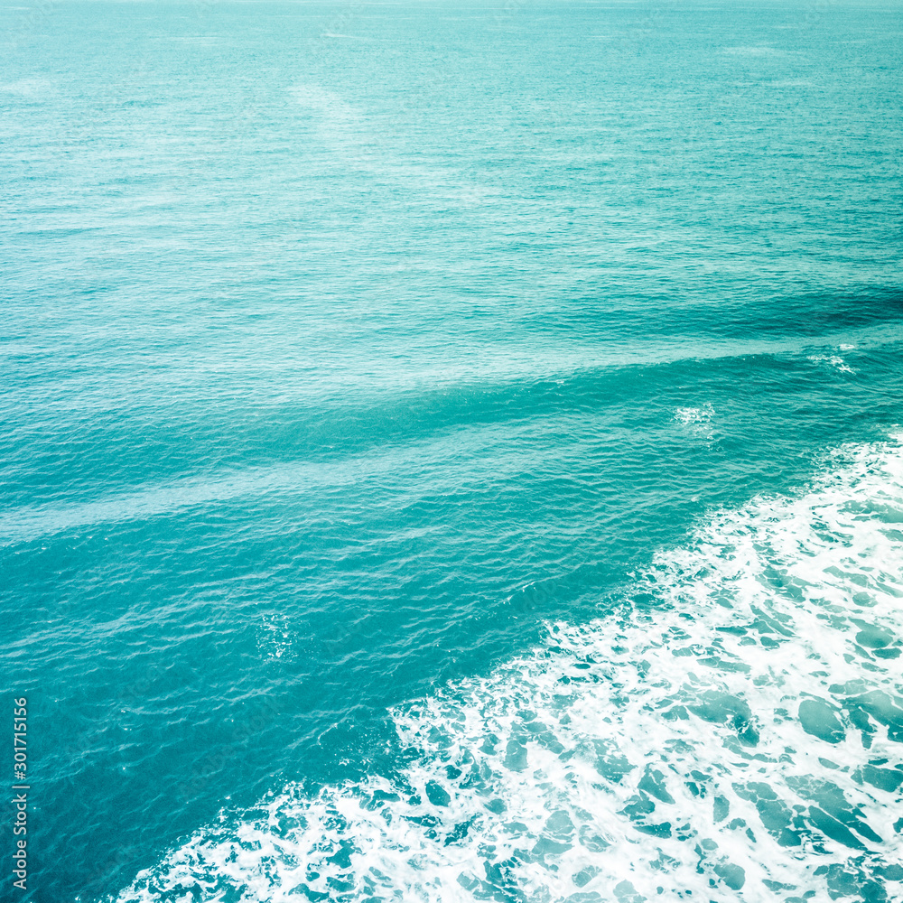 blue water in the sea blue water in the sea