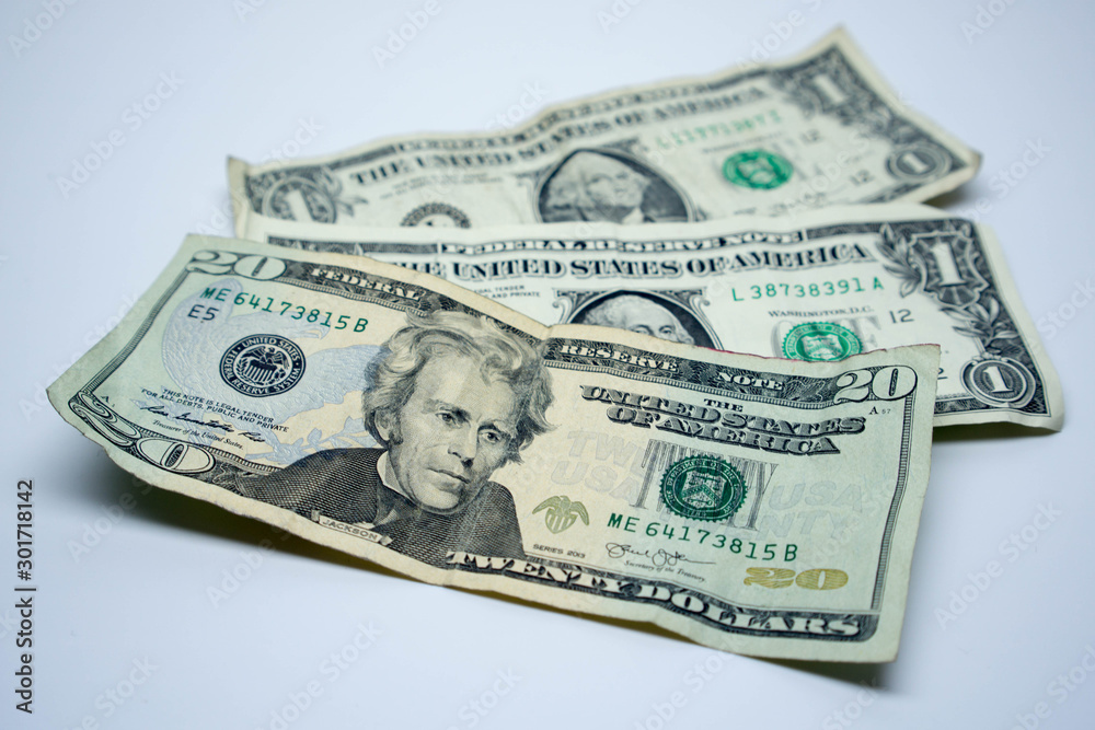 watching your money concept on a white background watching your money concept on a white background