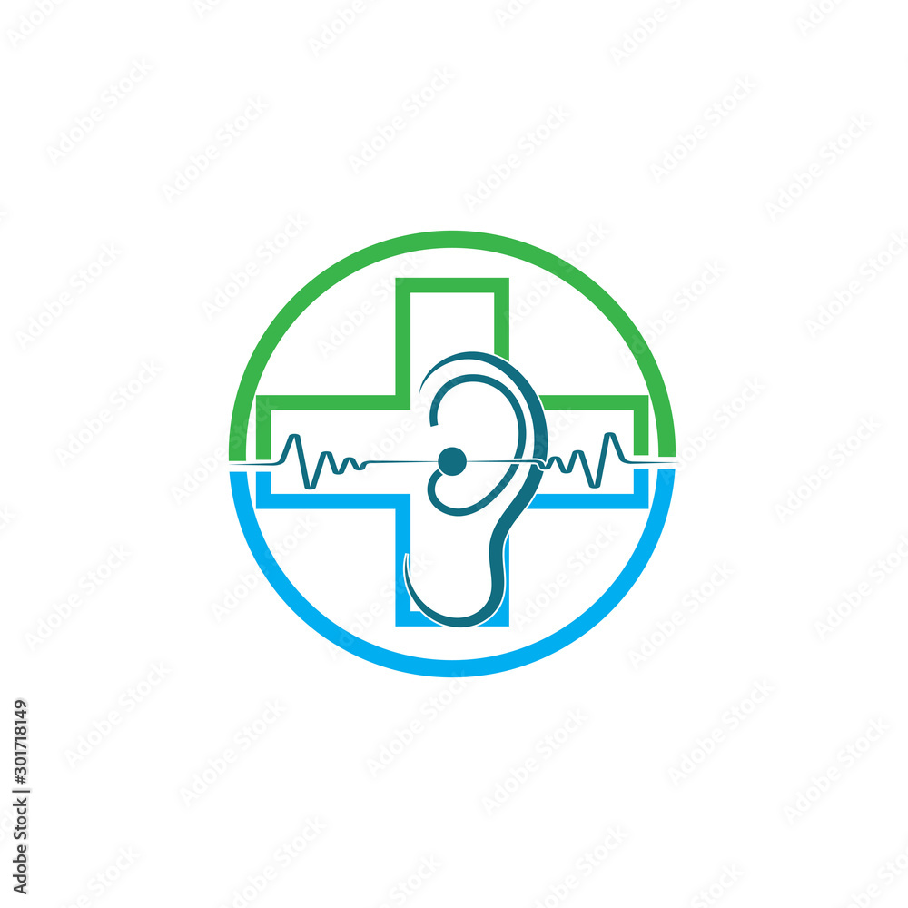 ear logo and symbols vector app icons ear logo and symbols vector app icons