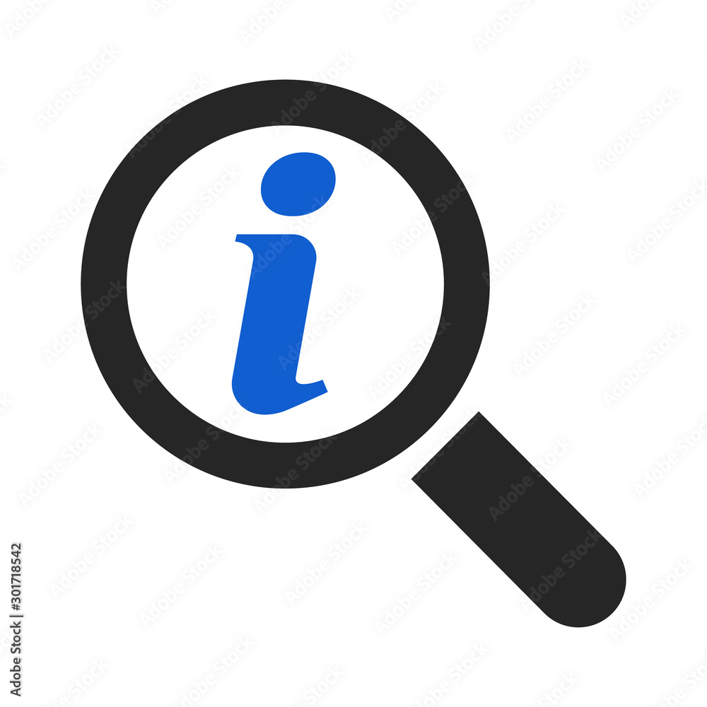 Information help icon, info bubble desk. Vector sing isolated on white background Information help icon, info bubble desk. Vector sing isolated on white background