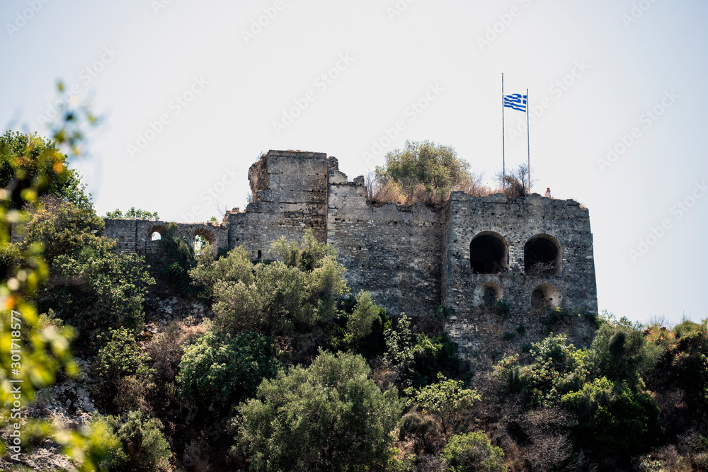 Obraz premium tower of castle greece