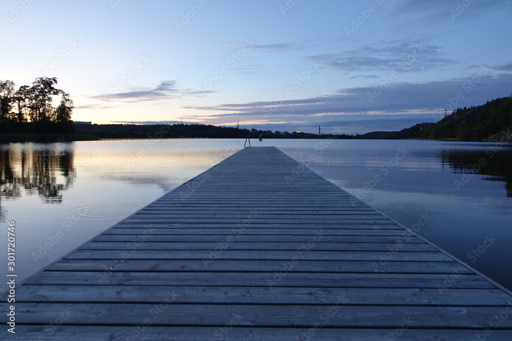 Naklejka premium Stockholm Flottsbro Camping