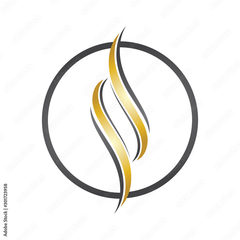 hair logo and symbol design vector template hair logo and symbol design vector template