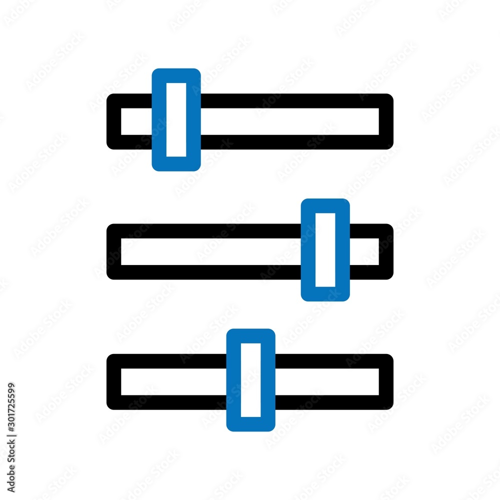 Bars Icon With White Background Bars Icon With White Background