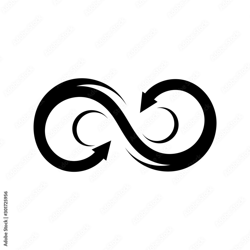 infinity logo and symbol template icons vector infinity logo and symbol template icons vector