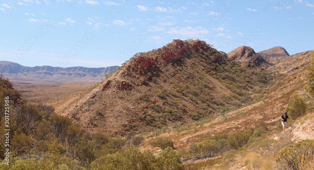 Hiking in West Macdonnell ranges