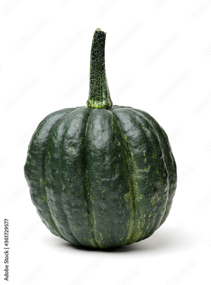 Japanese pumpkin on white background Japanese pumpkin on white background