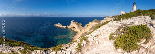 Obraz na płótnie Panorama Capo Pertusato w salonie