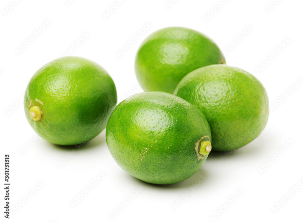 Fresh lemon on white background Fresh lemon on white background