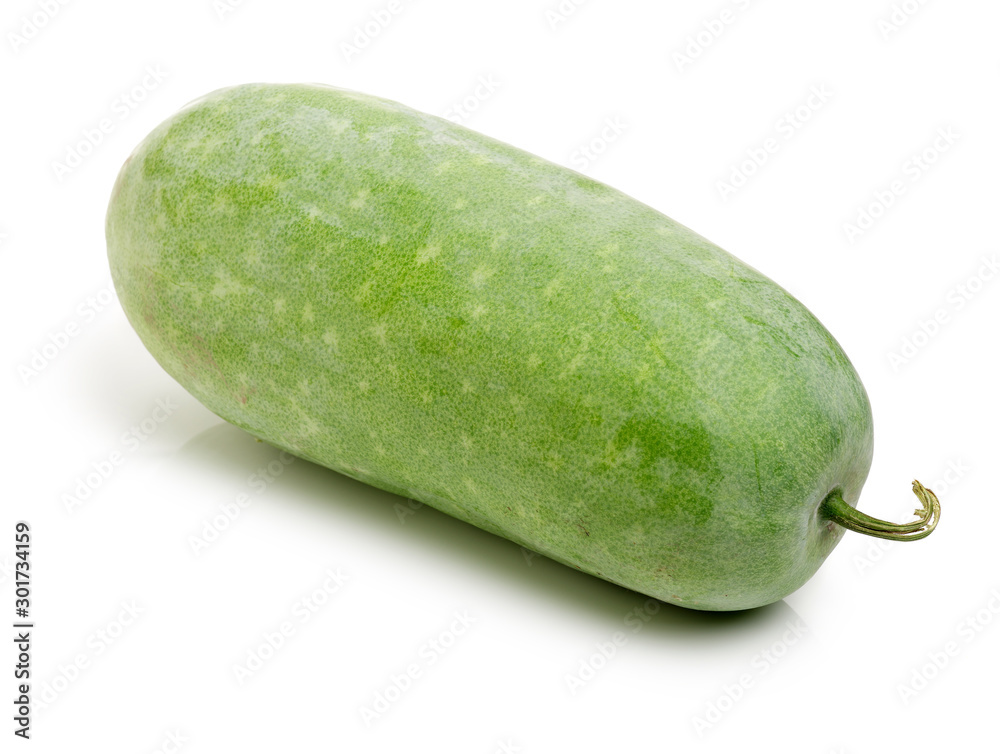 Winter melon on white background Winter melon on white background