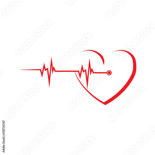 ART DESIGN HEALTH MEDICAL HEARTBEAT PULSE