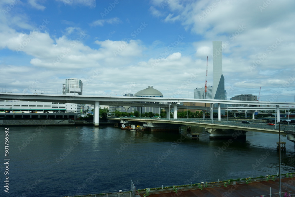 bridge over the river