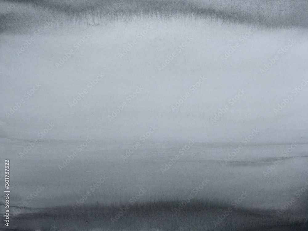 Naklejka premium watercolor black asian ink abstract hand drawn. .wet on wet style. 