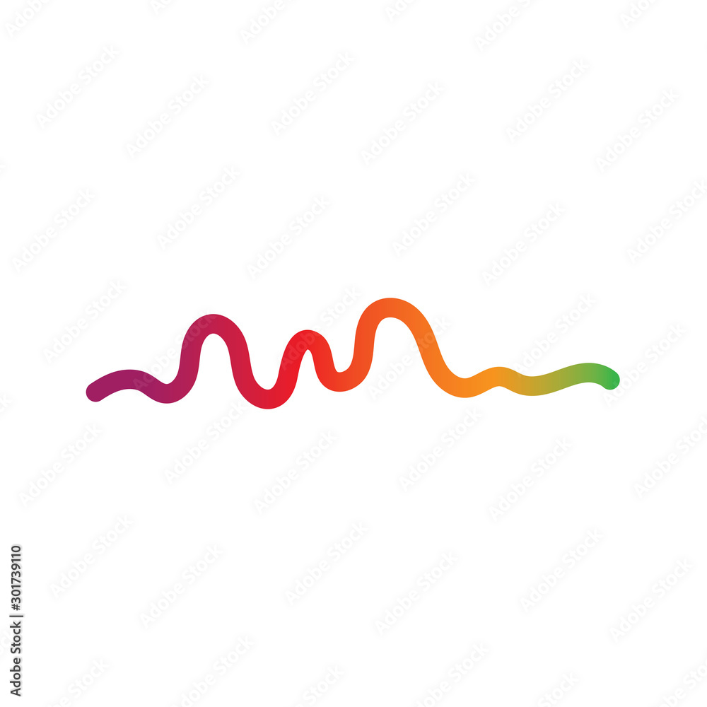 SOUND WAVE LOGO TEMPLATE VECTOR ICON ILLUSTRATION SOUND WAVE LOGO TEMPLATE VECTOR ICON ILLUSTRATION