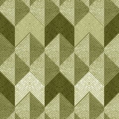 Deken met foto 3D patronen Olijfgroene ruiten met grote rasterlijnen  © Яна Титова