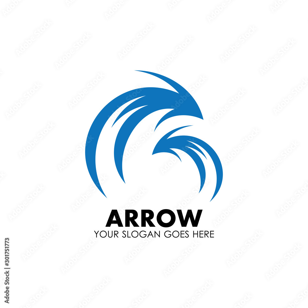 Arrow vector illustration icon