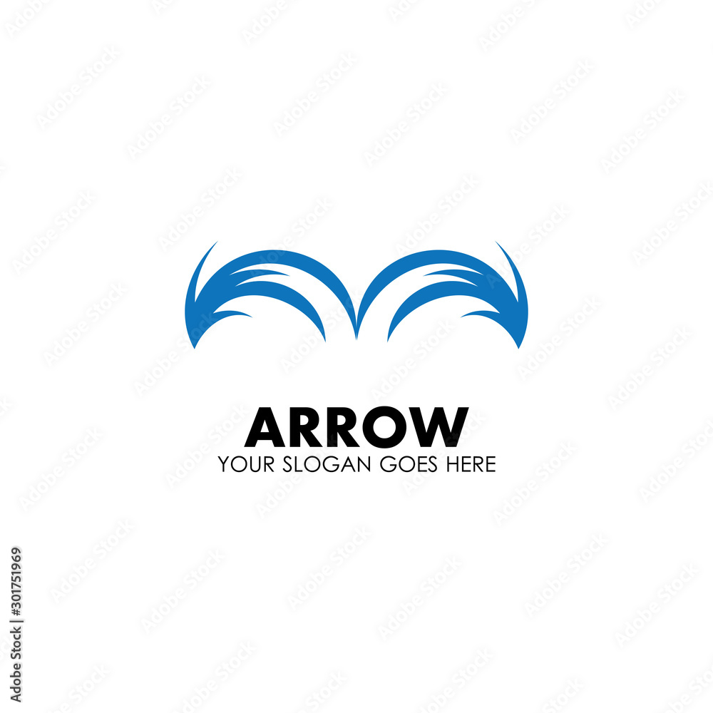 Arrow vector illustration icon Arrow vector illustration icon