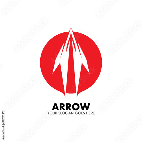 Arrow vector illustration icon