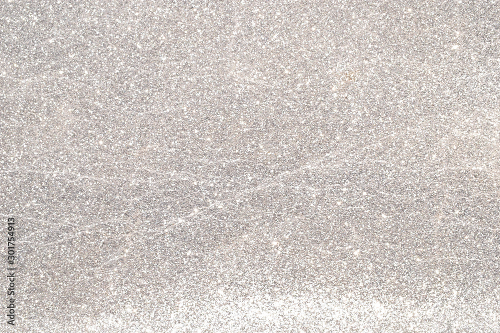 Fototapeta premium silver glitter abstract background 