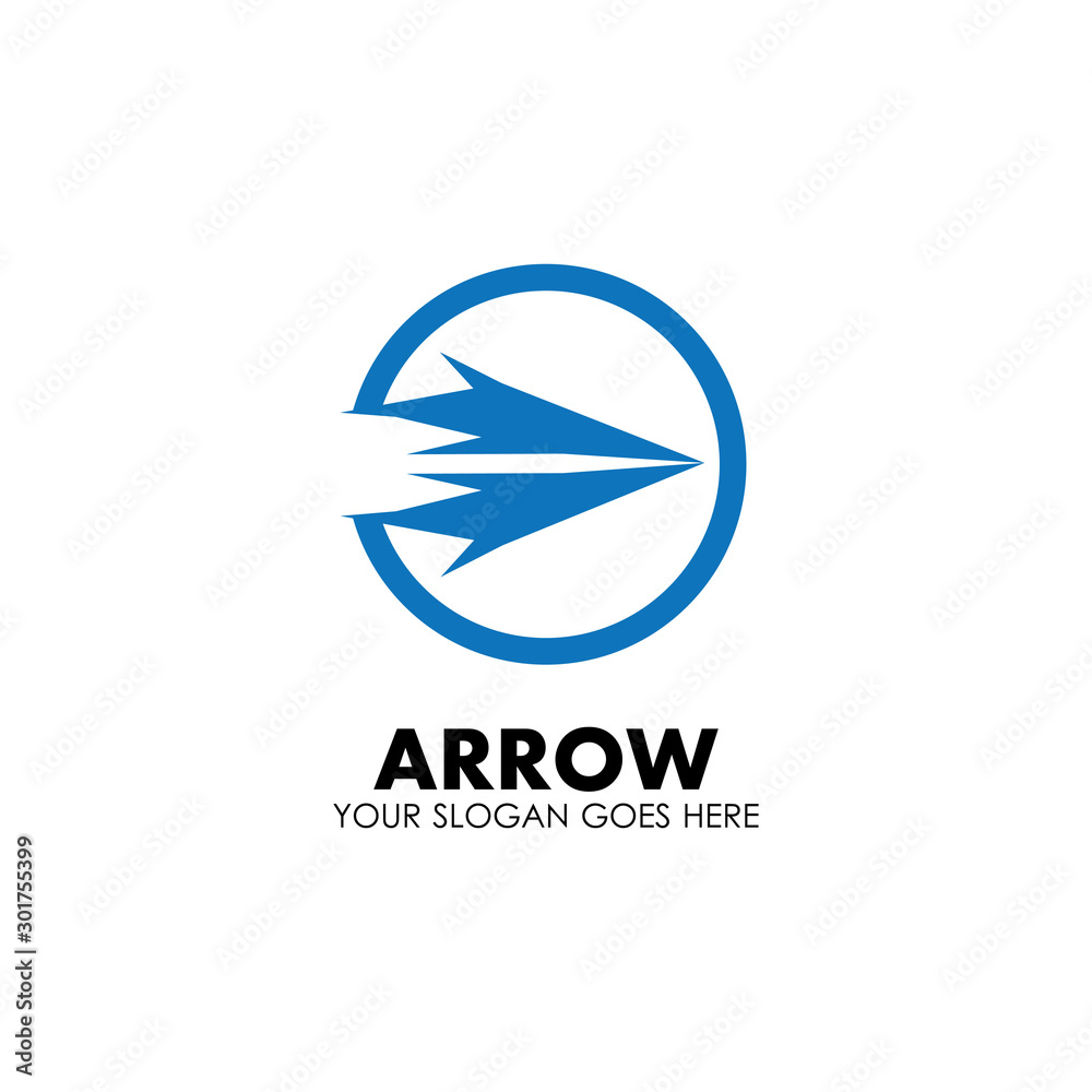 Arrow vector illustration icon Arrow vector illustration icon
