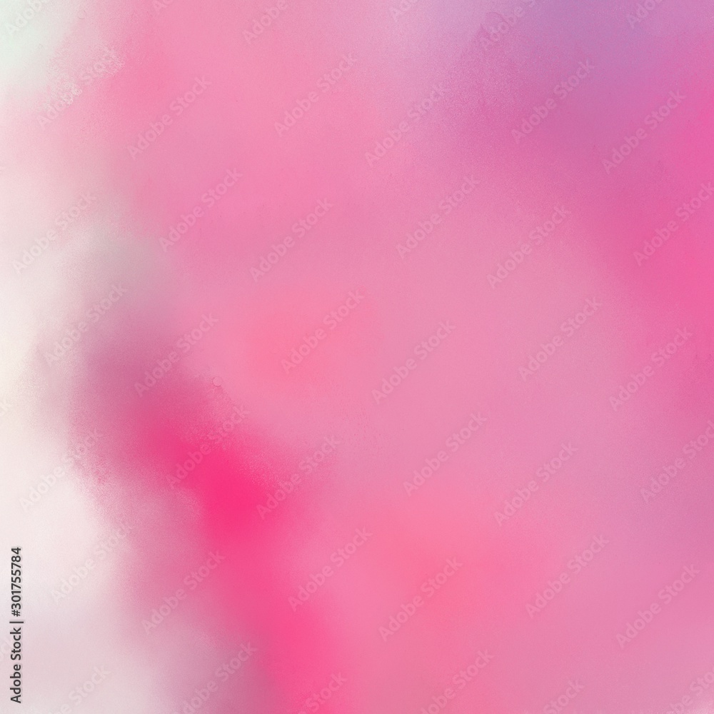 quadratic graphic format broadly painted texture background with pale violet red, pastel pink and baby pink color. can be used as texture, background element or wallpaper