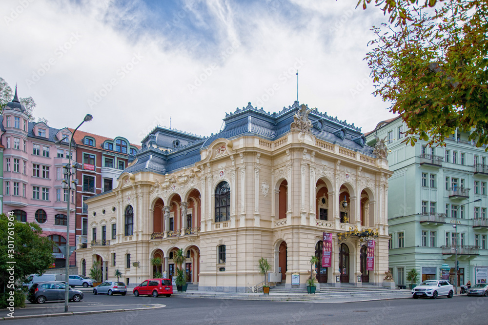 Theater in Karlovy Vary (Karlsbad) - Czech Republic