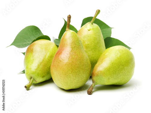 Pear isolated on the white background