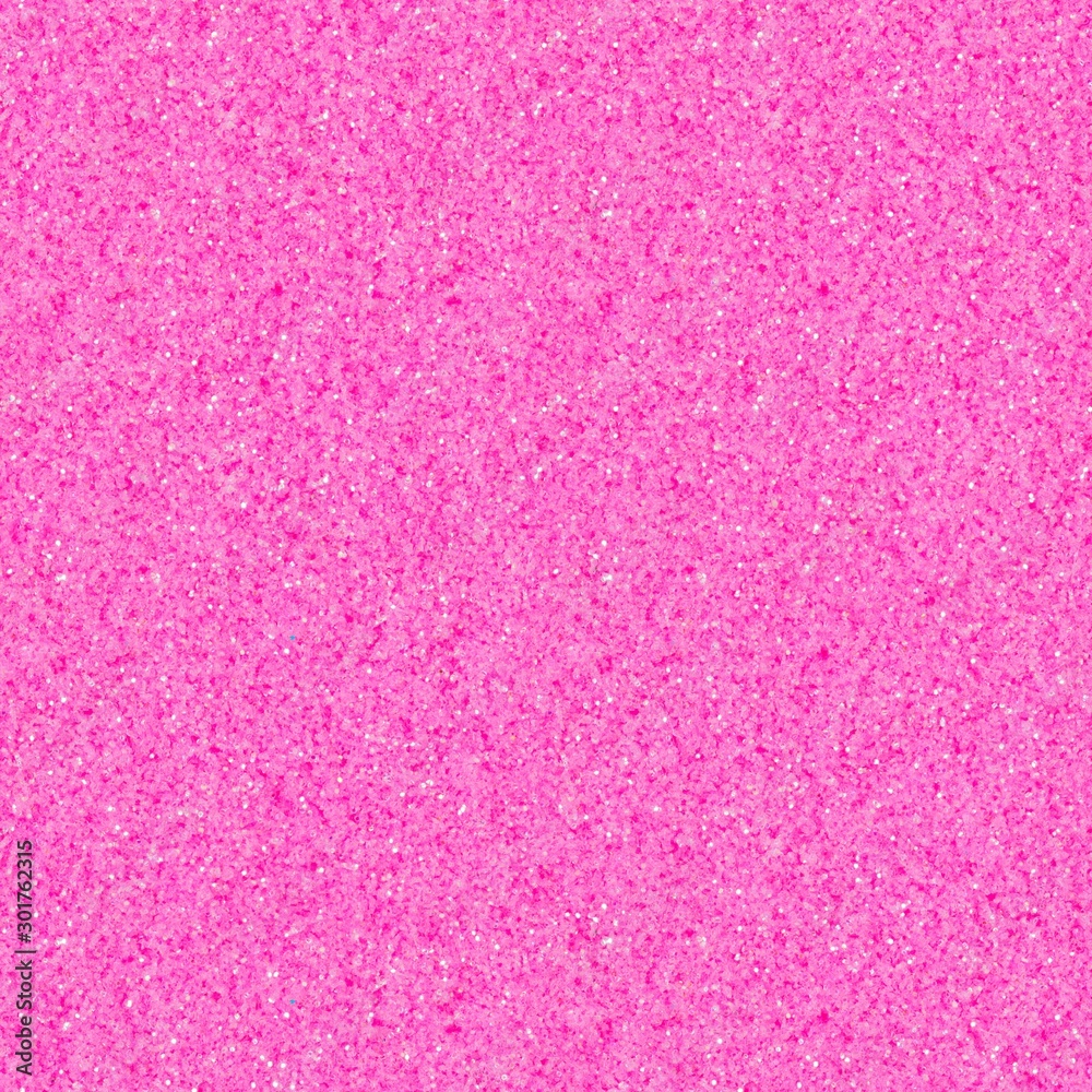 Elegant light pink glitter, sparkle confetti texture. Christmas abstract  background, seamless pattern. Stock Photo
