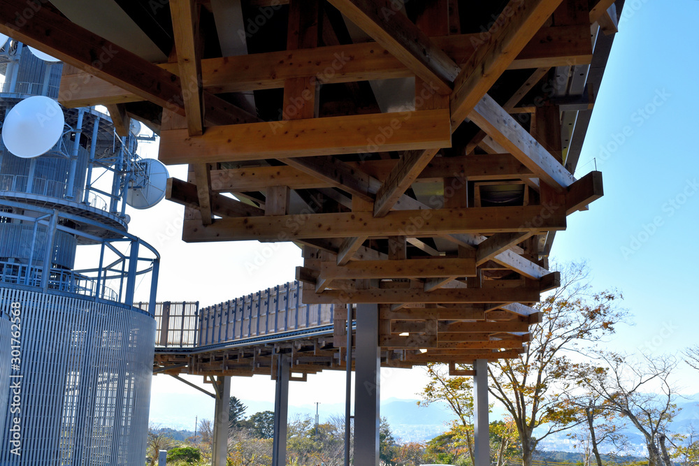 Obraz premium 静岡県日本平の夢テラス