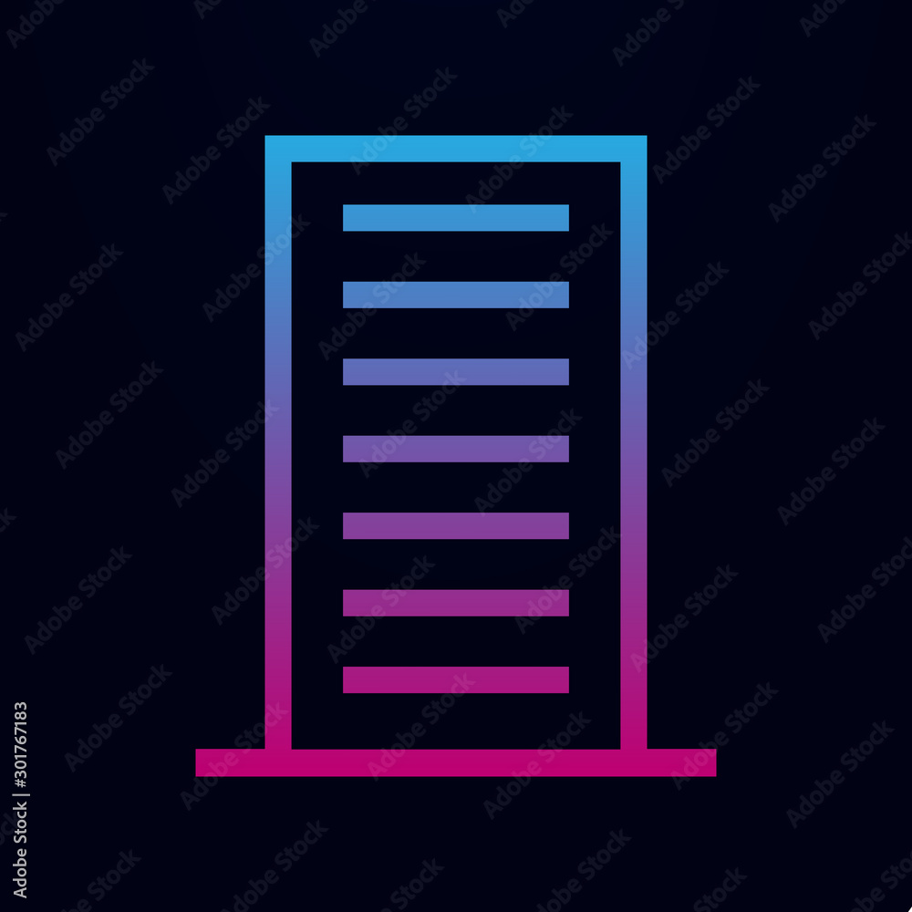 Building nolan icon. Simple thin line, outline vector of building icons for ui and ux, website or mobile application Building nolan icon. Simple thin line, outline vector of building icons for ui and ux, website or mobile application