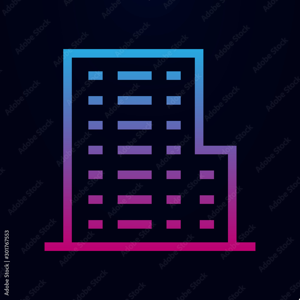 Building nolan icon. Simple thin line, outline vector of building icons for ui and ux, website or mobile application