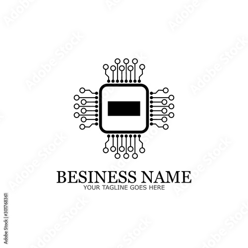 CPU processor line vector icon for websites and mobile flat design ,mini cpu icon flat style,mobile cpu vector,phone cpu illustration,basic cpu icon-vector