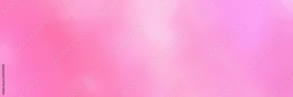 broadly painted banner texture background with pastel magenta, pink and violet color. can be used as wallpaper, poster or canvas art