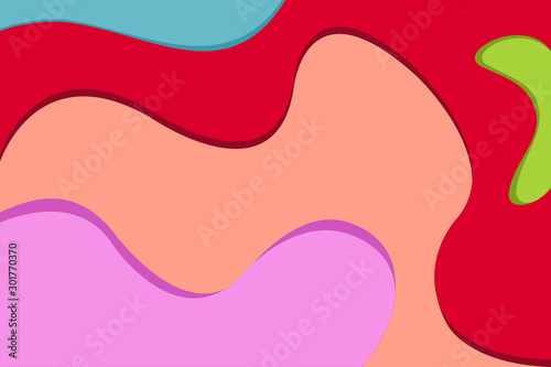 Abstract curve background.