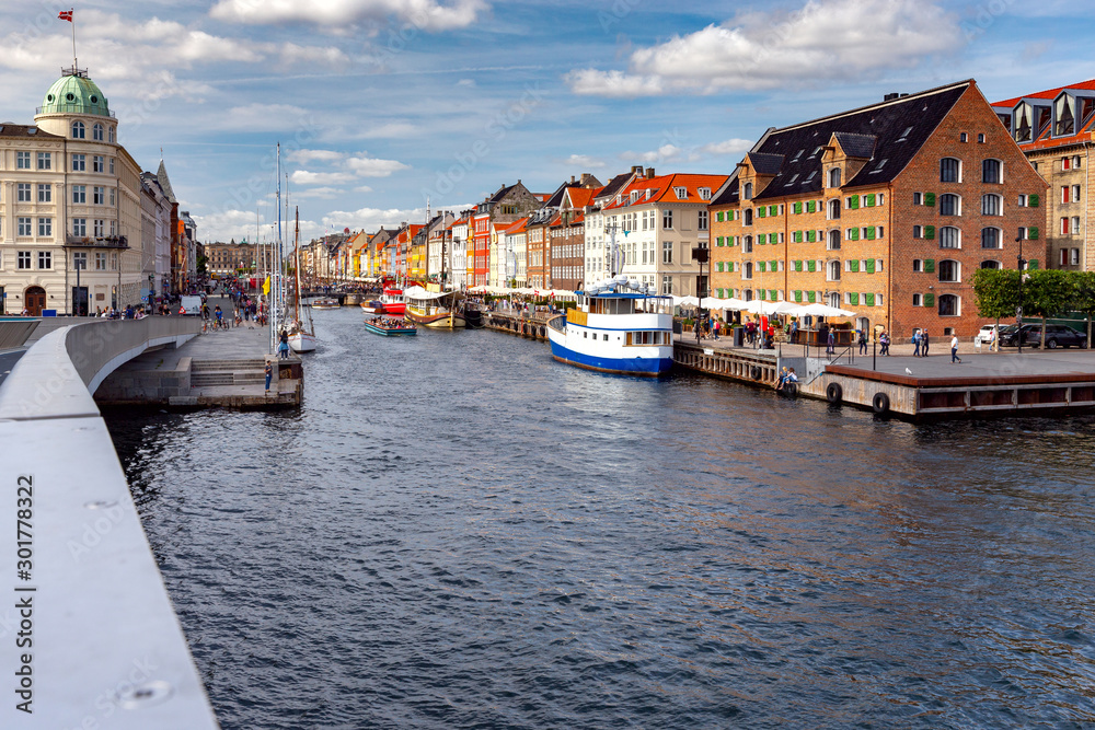 Copenhagen. The Nyhavn channel.