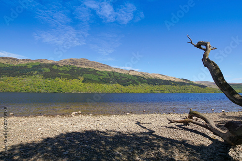 View over Loch Lomond near Inverbeg photo