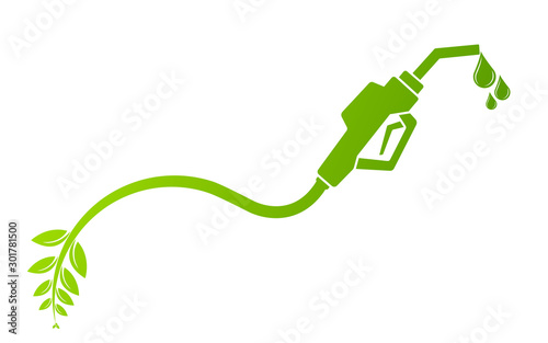 Fuel pump with leaf vector  design